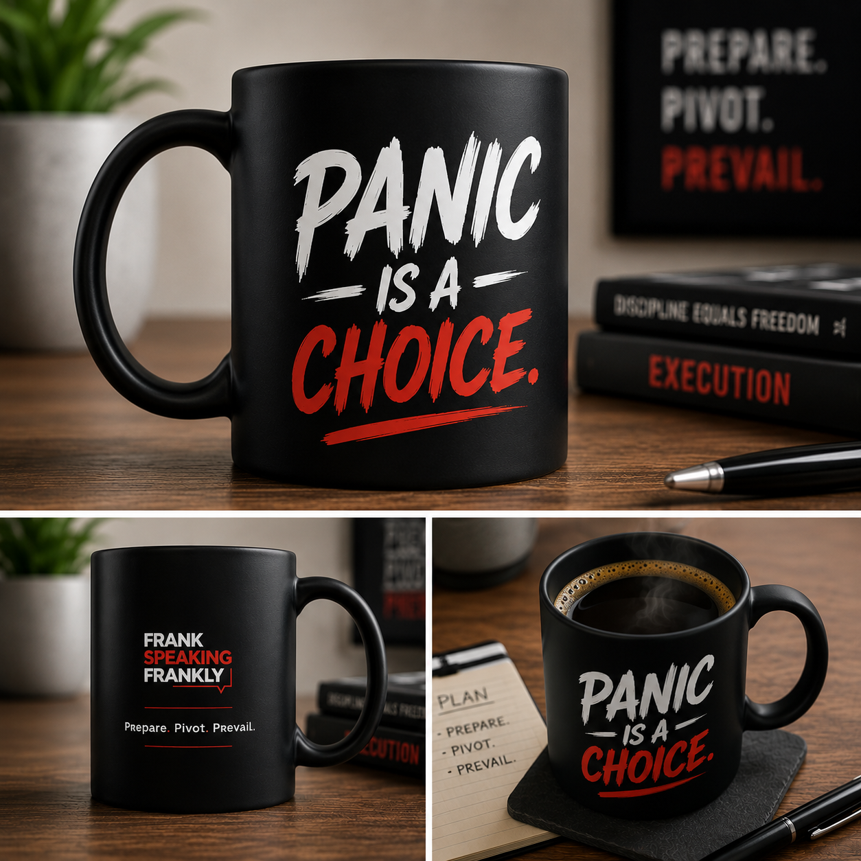 Panic Is A Choice - Mug