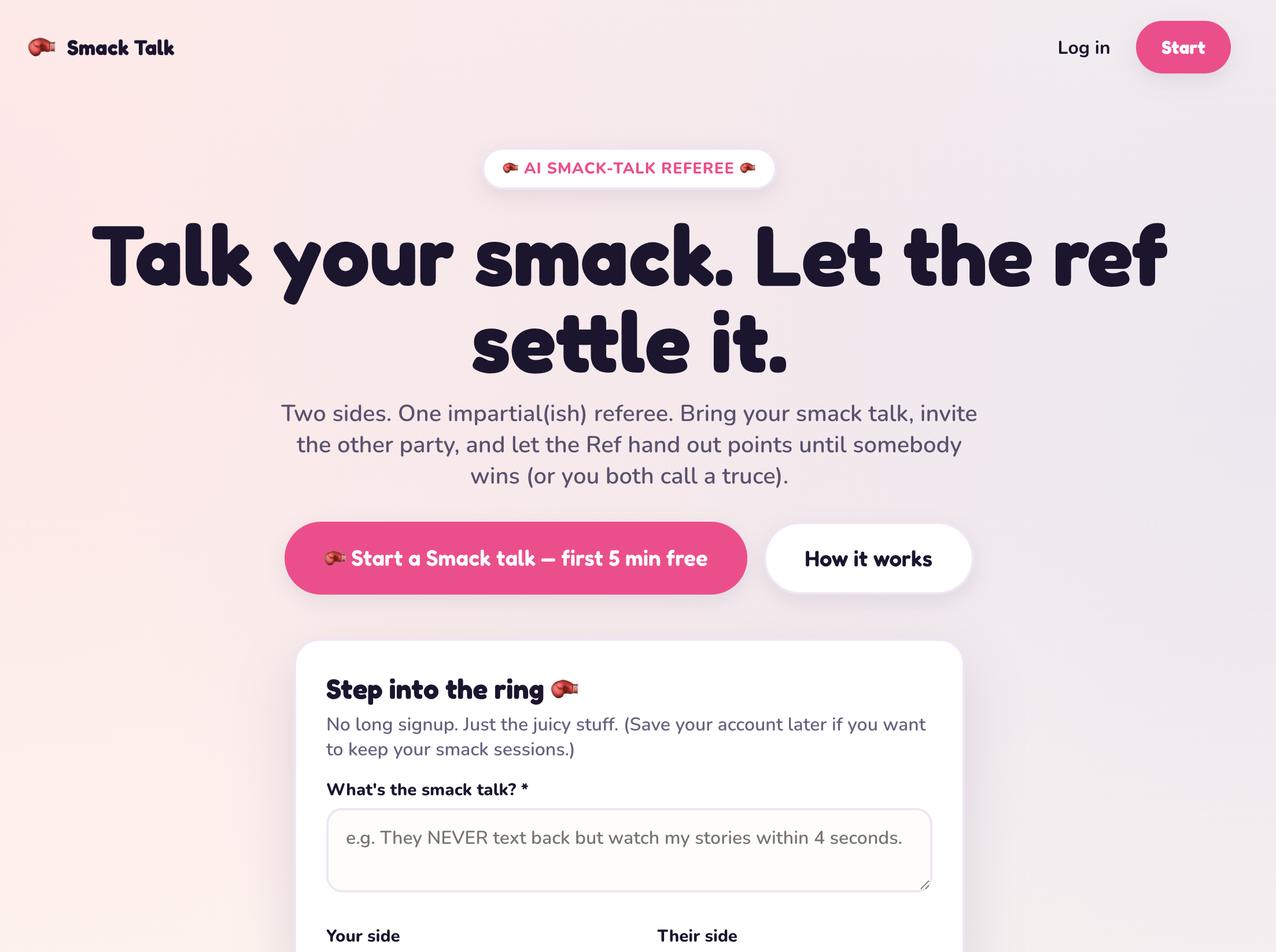 SmackTalk.AI: Live Build, 15 Minutes, 1am Friday
